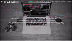 トレードワークスのホームページ画像