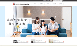 FUJIジャパンのホームページ画像