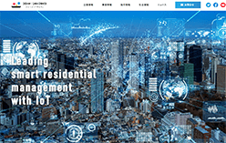 ブロードエンタープライズのホームページ画像