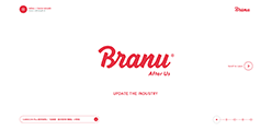 BRANUのホームページ画像