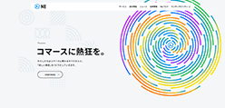 NEのホームページ画像