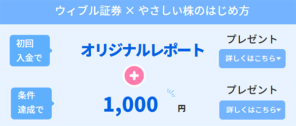 ウィブル証券 口座開設